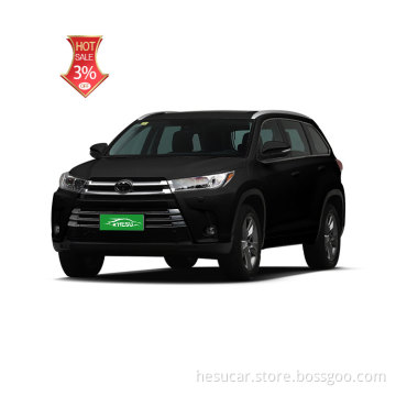 En stock Toyota Highlander Power 65000 km kilométrage 2001 2002 2003 SUV de voiture d&#39;occasion électrique gauche Toyota SUV USE CARS CHINE